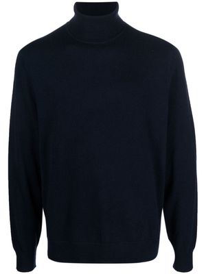 Theory roll-neck knit jumper - Blue