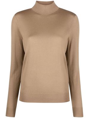 Theory roll-neck wool sweater - Neutrals