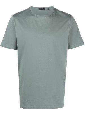 Theory short-sleeve cotton T-shirt - Green