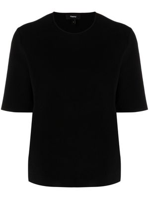 Theory short-sleeve jersey T-shirt - Black