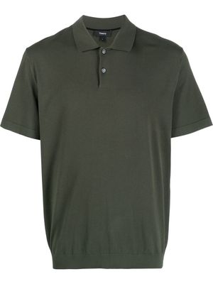 Theory short sleeved polo shirt - Green