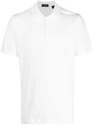 Theory short-sleeved polo shirt - White