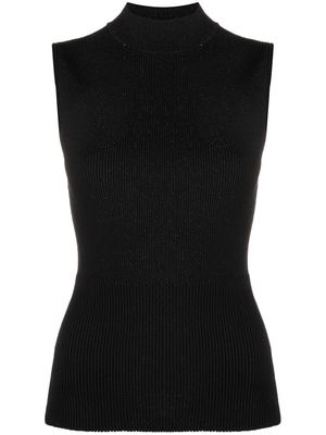 Theory sleeveless knitted vest - Black