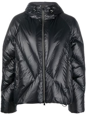 Theory zip-up padded down jacket - Black