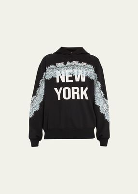 There Is Only One NY Graphic-Print Hoodie