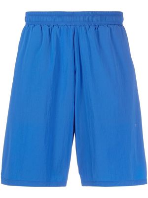 There Was One elasticated track shorts - Blue