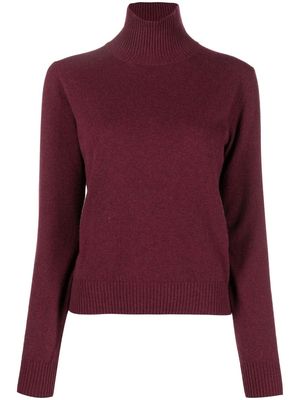 There Was One high-neck cashmere jumper - Red