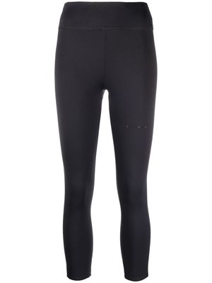There Was One high-waisted 3/4-leg leggings - Black