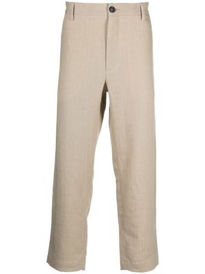 There Was One mid-rise straight chinos - Neutrals