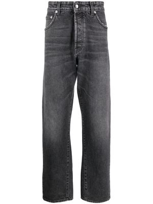 There Was One mid-rise straight-leg jeans - Grey