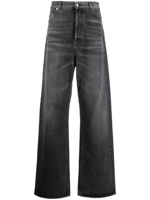 There Was One mid-rise wide-leg jeans - Grey