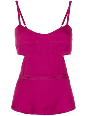 There Was One open-back camisole top - Pink