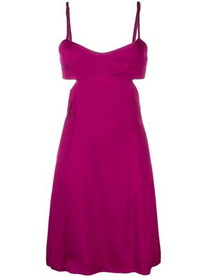 There Was One open-back sleeveless minidress - Pink