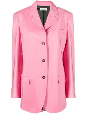 There Was One oversized single-breasted blazer - Pink