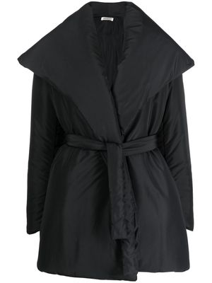 There Was One padded wrap jacket - Black