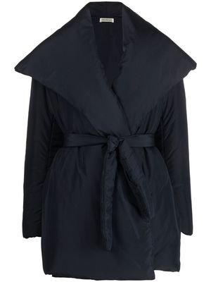 There Was One padded wrap jacket - Blue