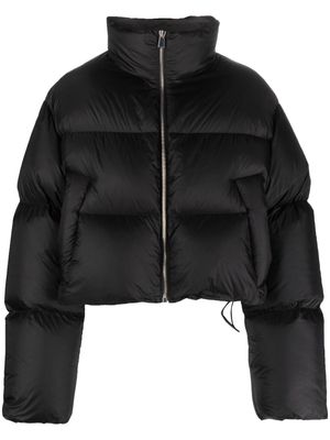 There Was One quilted cropped jacket - Black