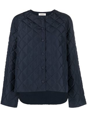There Was One quilted lightweight padded jacket - Blue