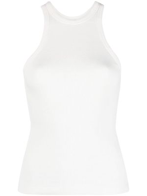 There Was One ribbed jersey tank top - White