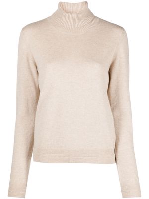 There Was One roll-neck cashmere jumper - Neutrals