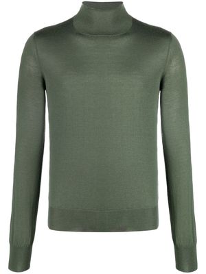 There Was One roll-neck virgin-wool jumper - Green