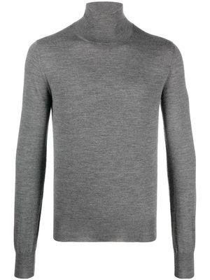 There Was One roll-neck virgin-wool jumper - Grey