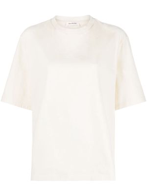 There Was One short-sleeve cotton T-shirt - Neutrals
