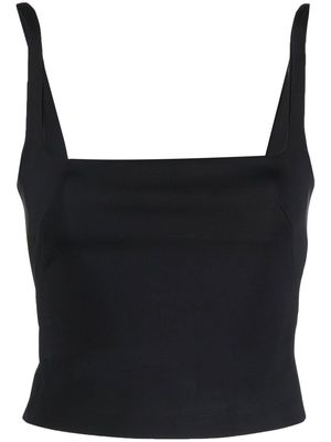 There Was One square neck vest top - Black