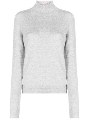 There Was One turtleneck cashmere jumper - Grey