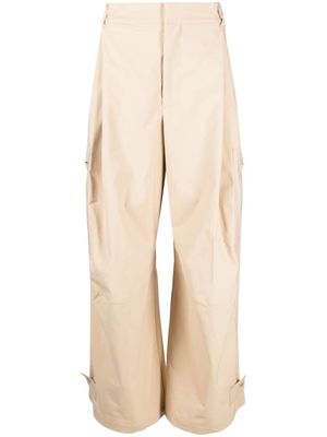 There Was One wide-leg cargo trousers - Neutrals