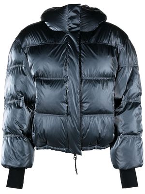 There Was One zip-up hooded ski jacket - Blue