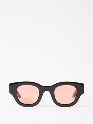 Thierry Lasry - Autocracy D-frame Acetate Sunglasses - Mens - Black Red