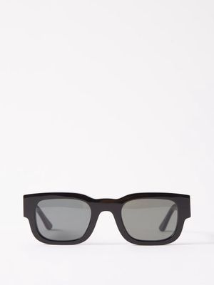 Thierry Lasry - Foxxxy D-frame Acetate Sunglasses - Mens - Black Grey