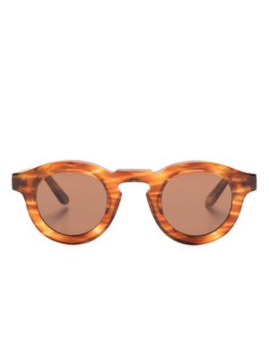 Thierry Lasry Maskoffy pantos-frame sunglasses - Brown