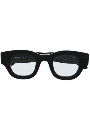 Thierry Lasry square tinted sunglasses - Black