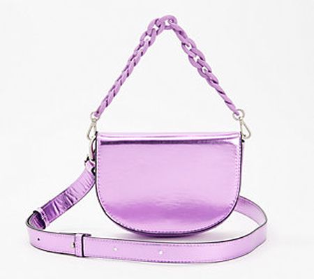 Think Royln Faux Leather Crossbody - Sutton Saddle Bag