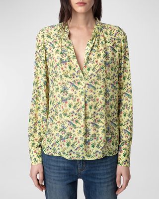 Think Soft Small Garden Blouse