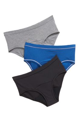 Thinx Kids' 3-Pack Classic Briefs in Basic Combo