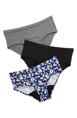 Thinx Kids' 3-Pack Classic Briefs in Party Combo