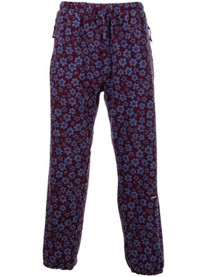 This Is Never That animal-print fleece trousers - Purple