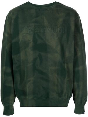 This Is Never That sun-faded crewneck sweatshirt - Green