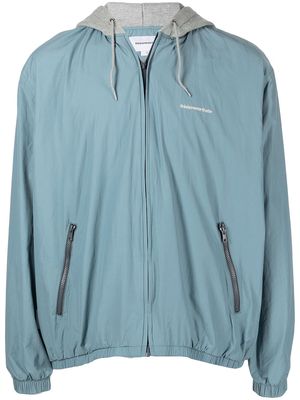 This Is Never That T-Logo Sweat lining jacket - Blue