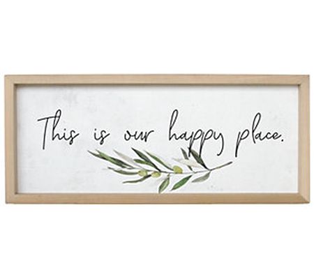 This Is Our Happy Place Framed Wall Art