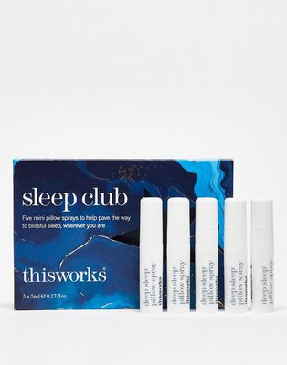 This Works Sleep Club Pillow Spray Set-No color