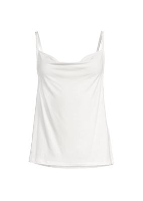 Thisbe Cowl-Neck Tank Top