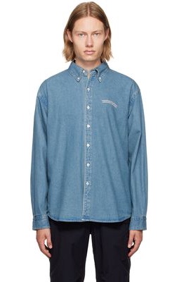thisisneverthat Blue Cotton Shirt