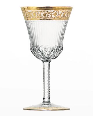 Thistle Gold Water Goblet