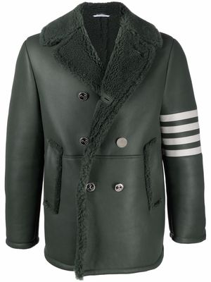 Thom Browne 4-Bar aviator jacket - Green