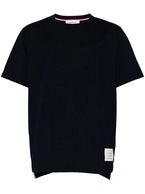 Thom Browne 4-Bar cotton T-shirt - Blue