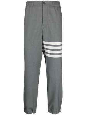 Thom Browne 4-Bar elasticated ankles trousers - 035 MEDIUM GREY